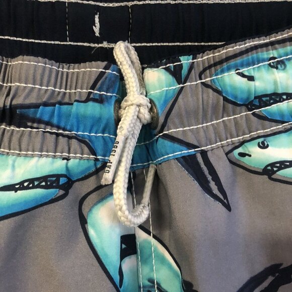 Gap Size 8 Grey Shark Swim Trunks - Picture 3 of 8